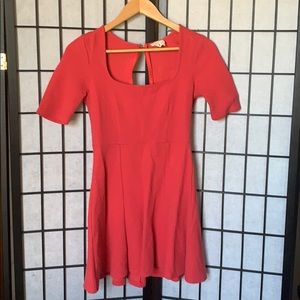 Pins and Needles salmon colored dress